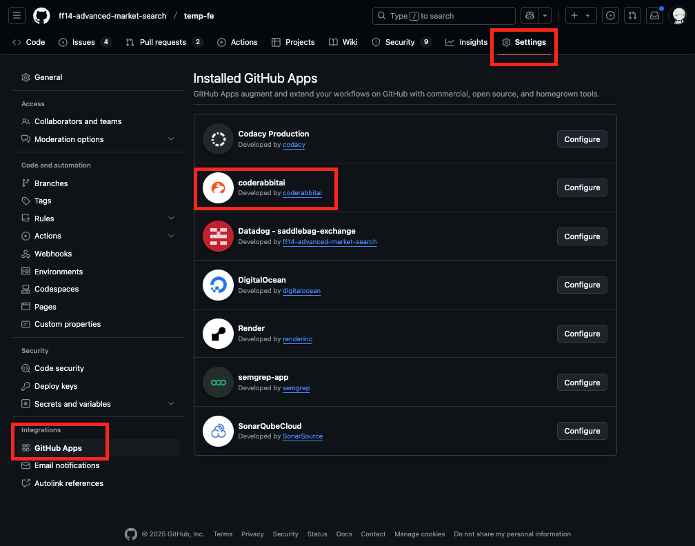 Select Repos